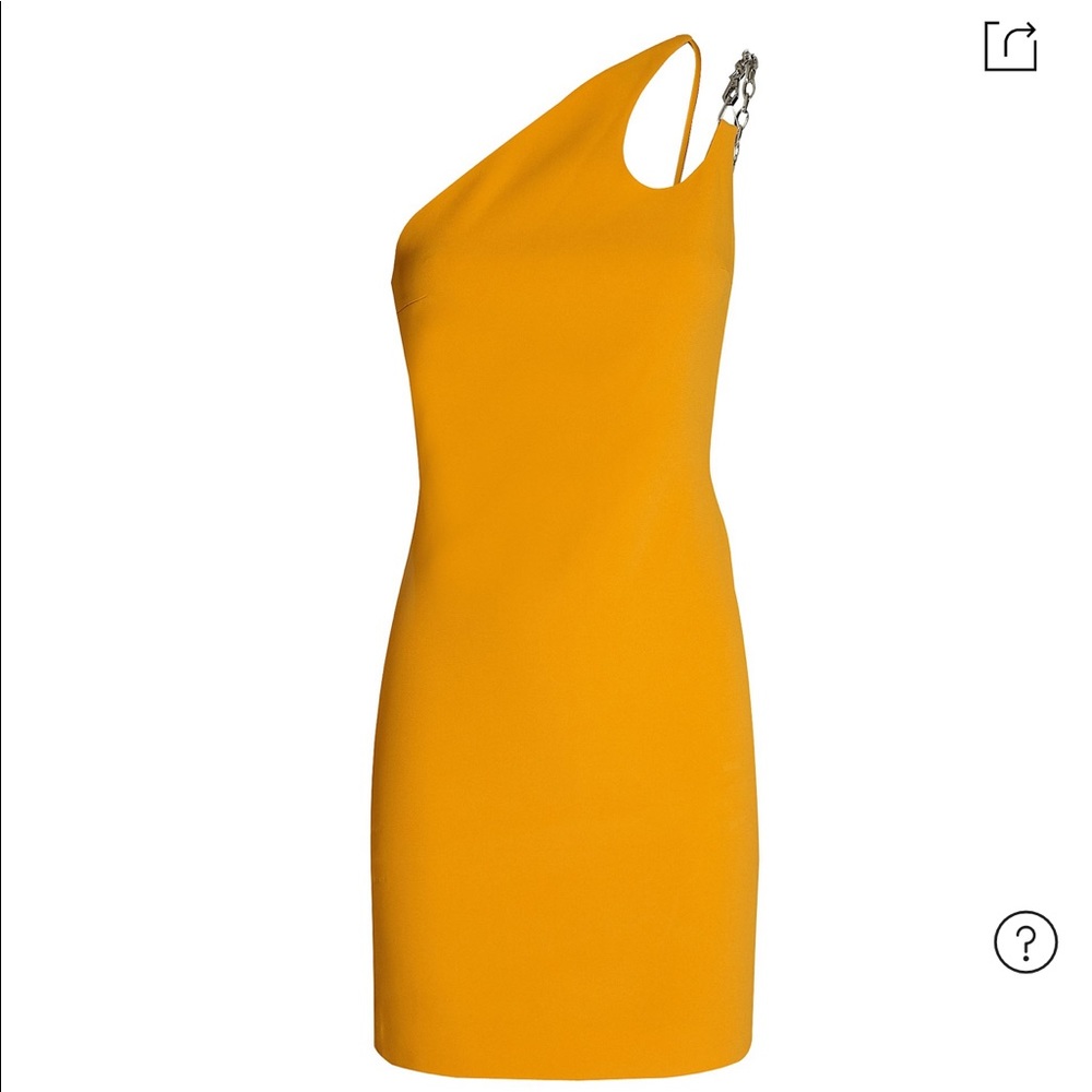 NWT David Koma One-shoulder Cady Mini Dress In Orange
SIZE 10 UK/6 US